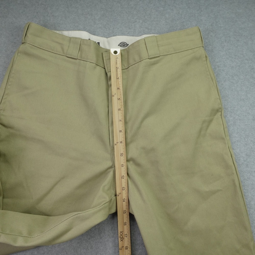 Dickies Pants Mens 38x33 Khaki‎ Original Fit 874 Straight Leg Workwear Chino - Picture 10 of 12